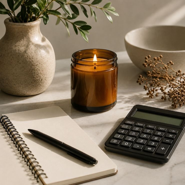 How to price handmade candles for profit