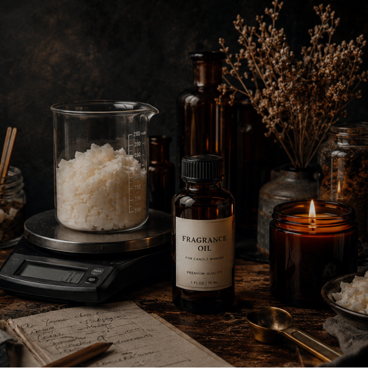 How to Calculate Fragrance Load for Candles